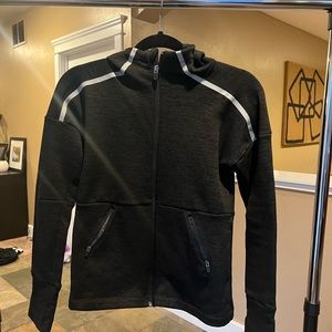 Black and grey Zella zip up hoodie!